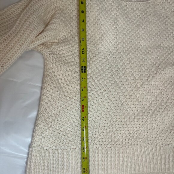 Wilfred Aritzia Womens Limerick Sweater Sz Medium Cream Wool Mohair Alpaca Knit - Picture 10 of 13